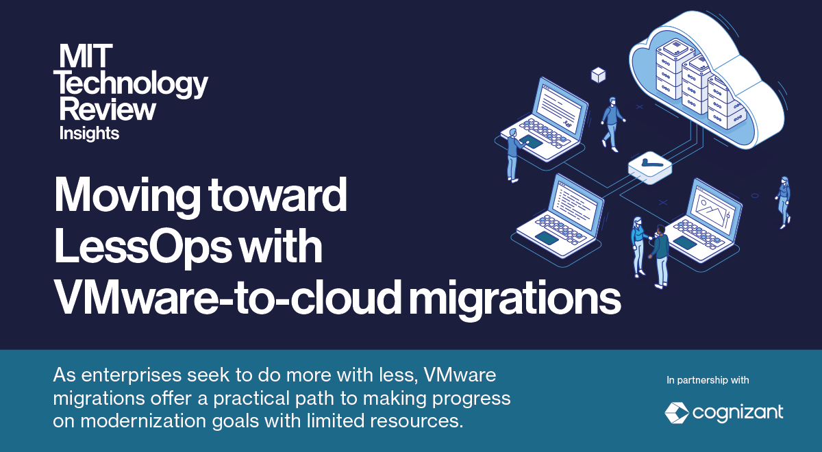 Moving toward LessOps with VMware-to-cloud migrations