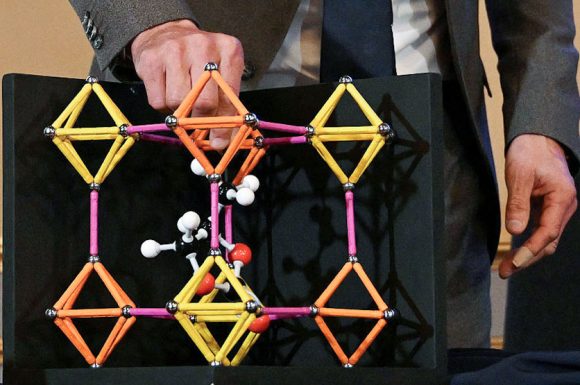 This Nobel Prize–winning chemist dreams of making water from thin air