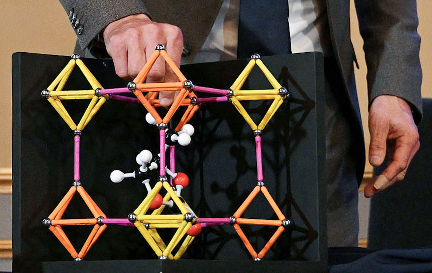 This Nobel Prize–winning chemist dreams of making water from thin air